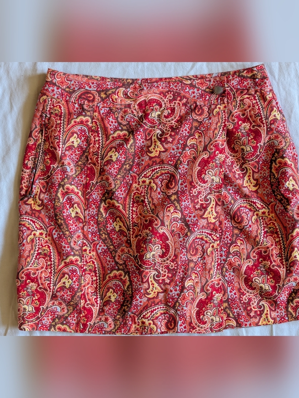 Athleta Athletic Skort Paisley Size 4